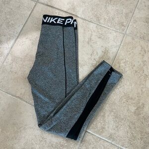 Nike Pro Grey Leggings